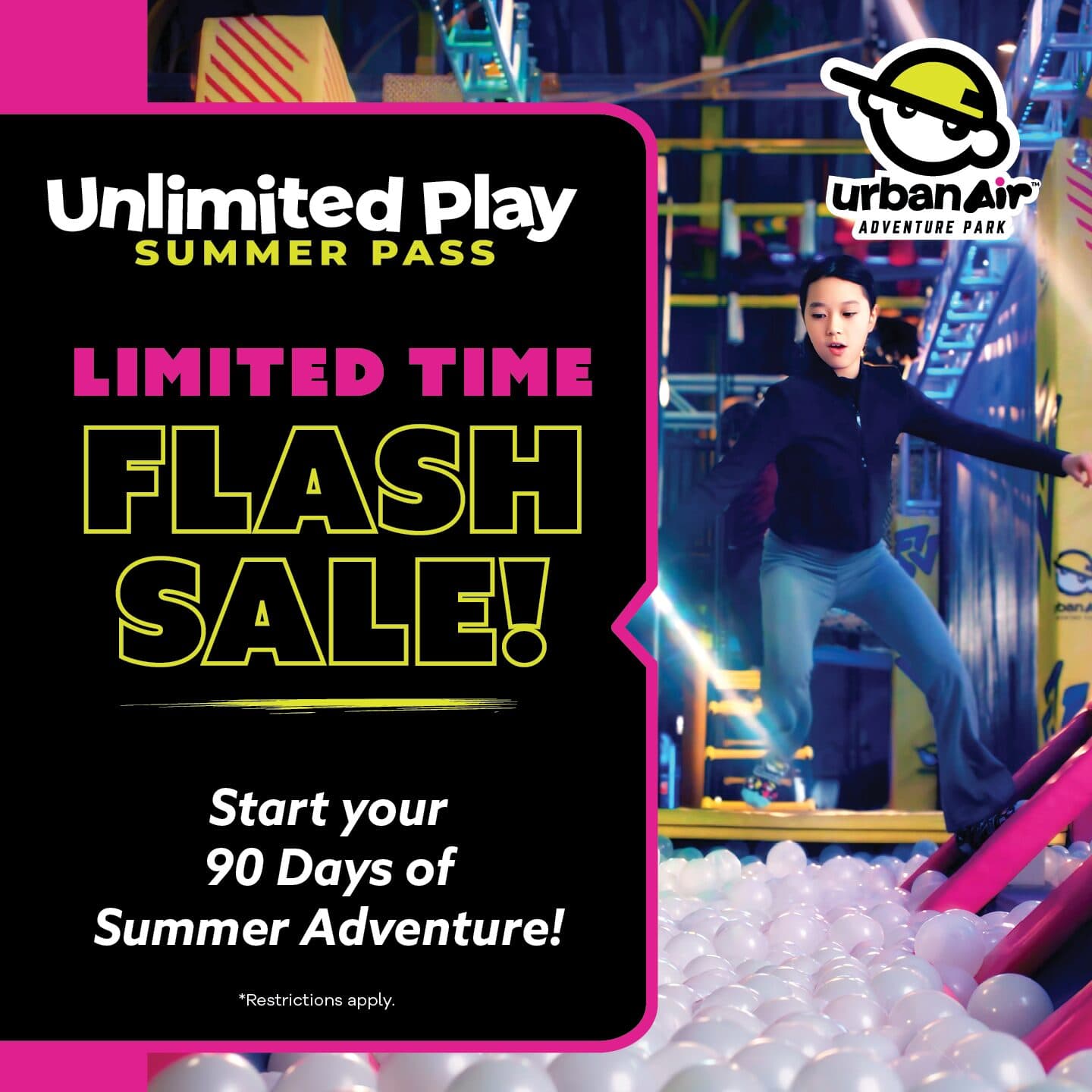 UNLIMITED PLAY FLASH SALE HAPPENING NOW!
