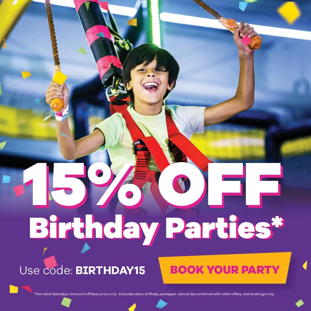 Urban Air Birthday Party Promo