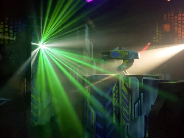 laser tag arena