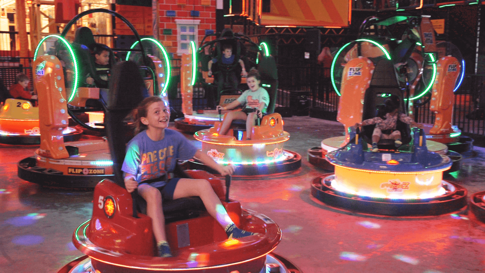 Spin Zone Bumper Cars at Urban Air Adventure Park