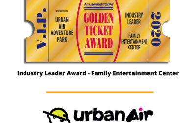 Urban Air Wins Golden Ticket Award