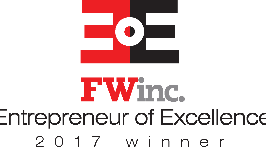 Michael O. Browning named a FW Inc. Entrepreneur of Excellence Award Winner