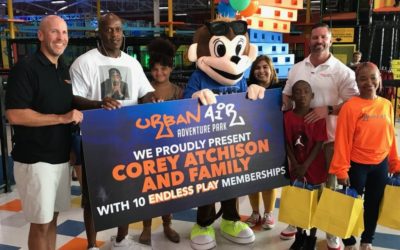 Urban Air Gives Exonerated Man Free Memberships for Family