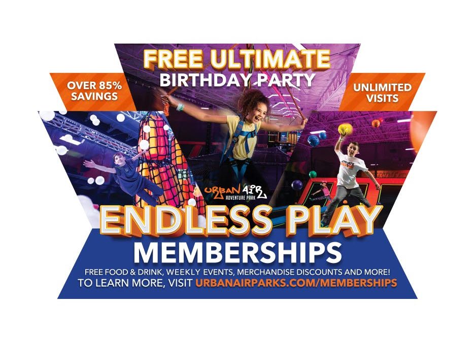 Urban Air Adventure Park Launches Endless Play Membership Program Nationwide