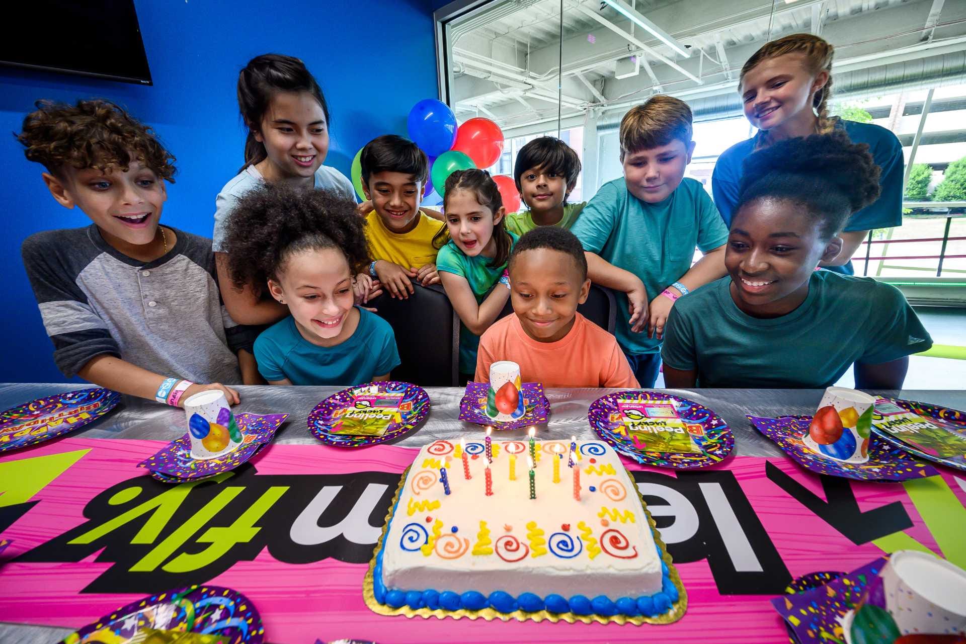 A 6-Year-Old Boy enjoys an awesome birthday party at Urban Air Adventure Park