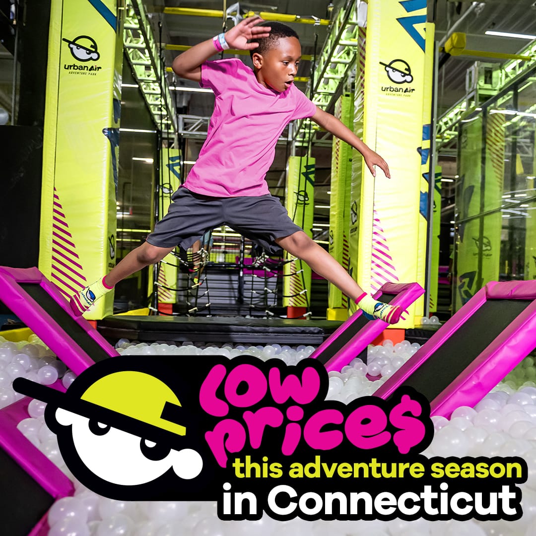 Urban Air Adventure Trampoline Park Orange CT