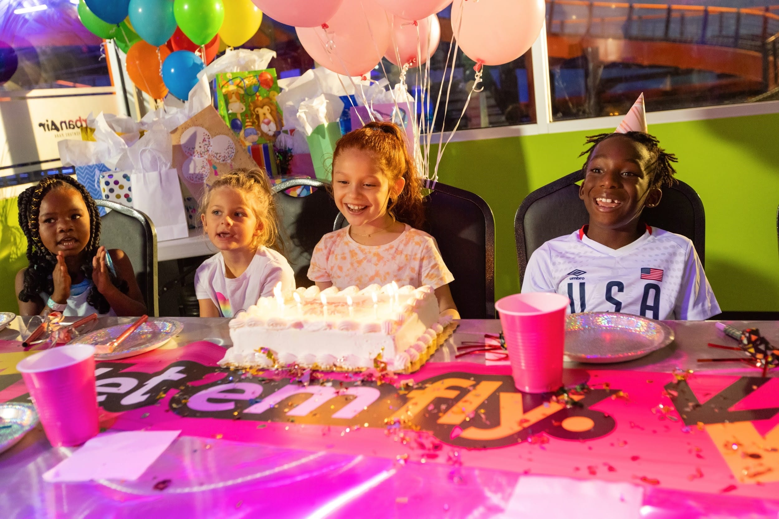 kids birthday party at urban air adventure park